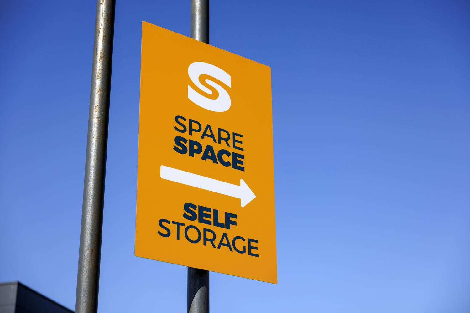Spare Space self storage sign, Wombourne